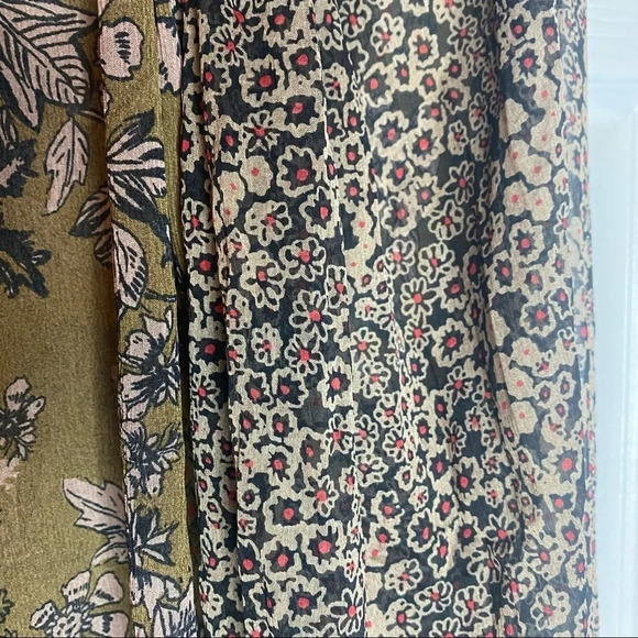 FREE PEOPLE Hendrix Sheer Floral Top Size Small - Picture 6 of 9